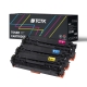 Kompatibilní náhrada za Multipack (3) Tonery CMY (bez černé) Kompatibilní s HP Color laserJet, Laserjet - Nahrazuje 304A (CC531A) / 305A (CE411A) / 312A (CF381A) / CRG-718 (2660B002)